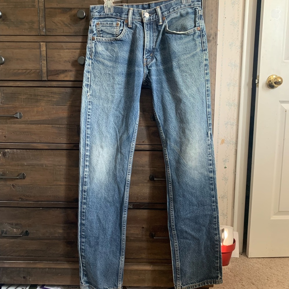 Vintage Levis Straight Fit Jeans 505 size 29x34